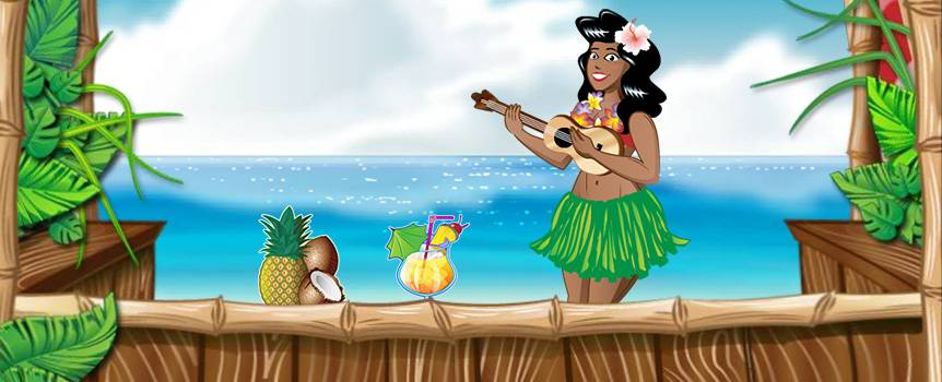 Bienvenido a Tahití tropical. Es un paraíso maravilloso donde el sol brilla intensamente y las playas vírgenes hipnotizan con el sonido de las olas, las gaviotas y la música tropical. Este exótico juego de casino de 3 columnas trae toda la vitamina D y la diversión de las playas del Pacífico hasta ti.