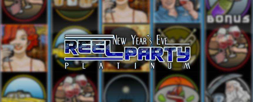 Prepárate para celebrar el Año Nuevo como nunca antes en este tragamonedas de 5carretes y 15líneas en el que la fiesta nunca termina y la champaña no para de fluir. En este juego, que es la segunda edición del Reel Party original, verás gráficos y animaciones que sin duda te pondrán de humor para salir de fiesta. Es hora de ser extrovertido, así que no te quedes parado junto a la pared y sal a divertirte como los mejores, antes de que comience la cuenta regresiva. Además, en la fiesta más grande del año siempre existe la posibilidad de ganar a lo grande. ¡Un brindis por la salud, el dinero y la felicidad!